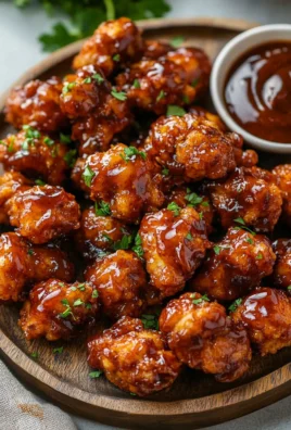 Baked Honey BBQ Chicken Bites