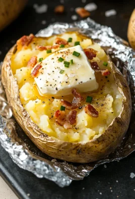 Baked Potato on Blackstone Griddle