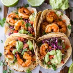 Best Spicy Shrimp Tacos with Cilantro Lime Slaw