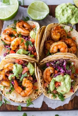 Best Spicy Shrimp Tacos with Cilantro Lime Slaw
