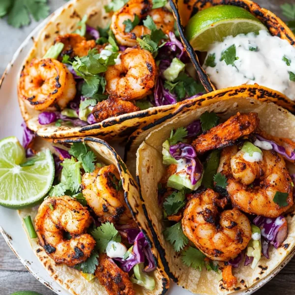 Blackened Shrimp Tacos Recipe