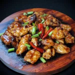 Blackstone Bourbon Chicken on the Griddle