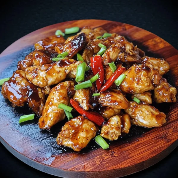 Blackstone Bourbon Chicken on the Griddle