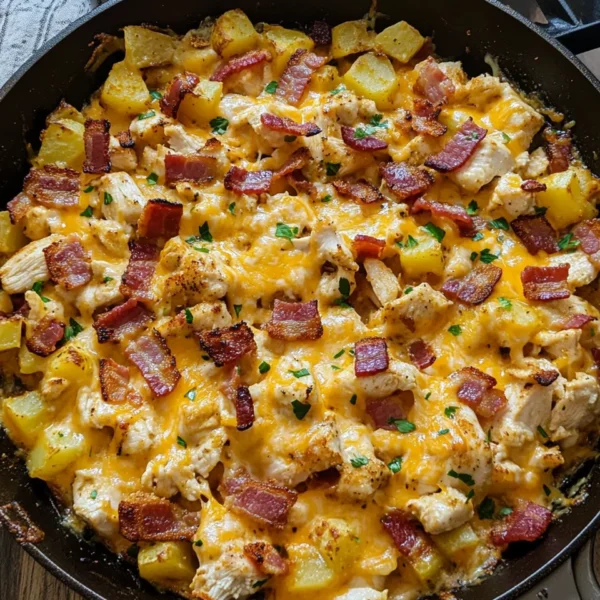 Blackstone Chicken Bacon Ranch Skillet