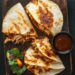 Blackstone Hot Honey BBQ Chicken Quesadillas