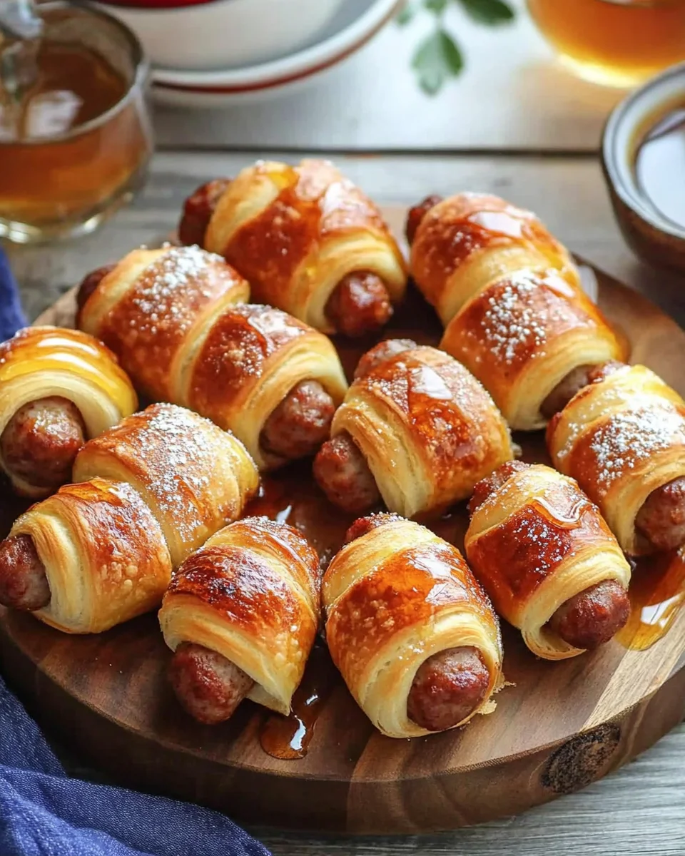 Breakfast Pigs in a Blanket