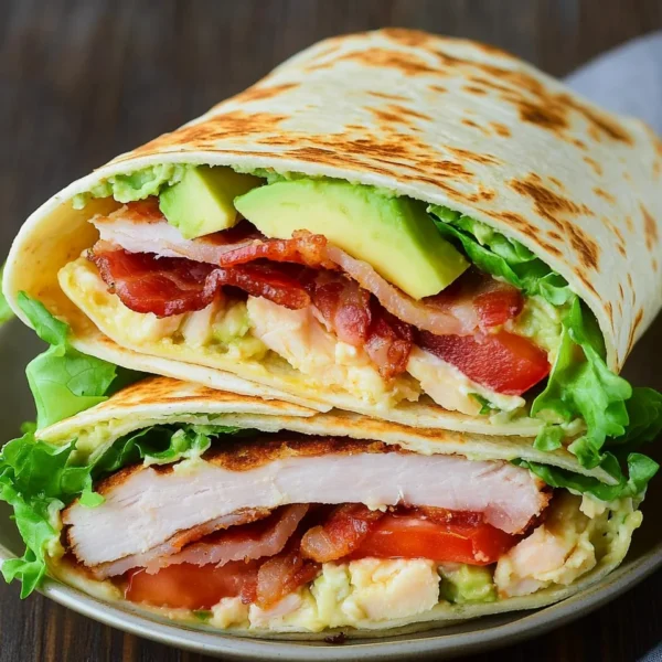 California Turkey Club Wrap