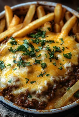 Cheeseburger French Fry Casserole