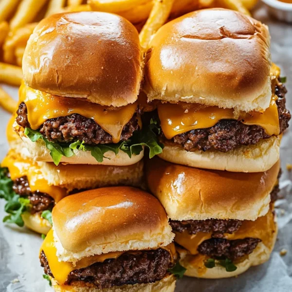 Cheeseburger Sliders (Easy, 30-min Recipe)