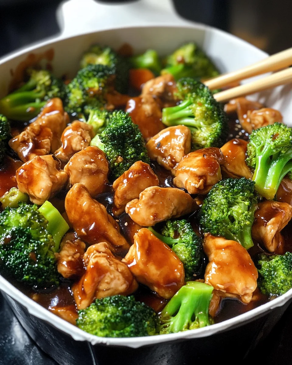 Chicken and Broccoli (Chinese Takeout Style)