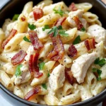 Chicken Bacon Ranch Pasta
