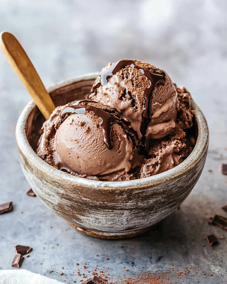 Chocolate Peanut Butter Nice Cream