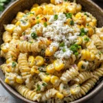 Creamy Street Corn Pasta Salad