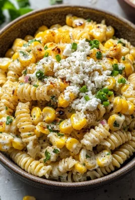 Creamy Street Corn Pasta Salad