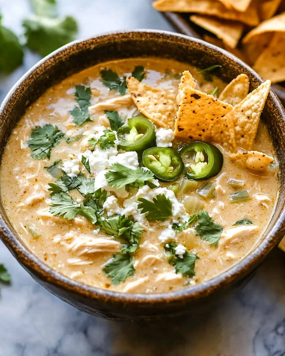 Creamy White Chicken Chili Recipe