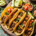 Crispy Ground Beef Tacos