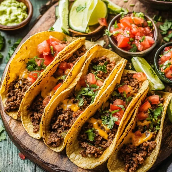 Crispy Ground Beef Tacos