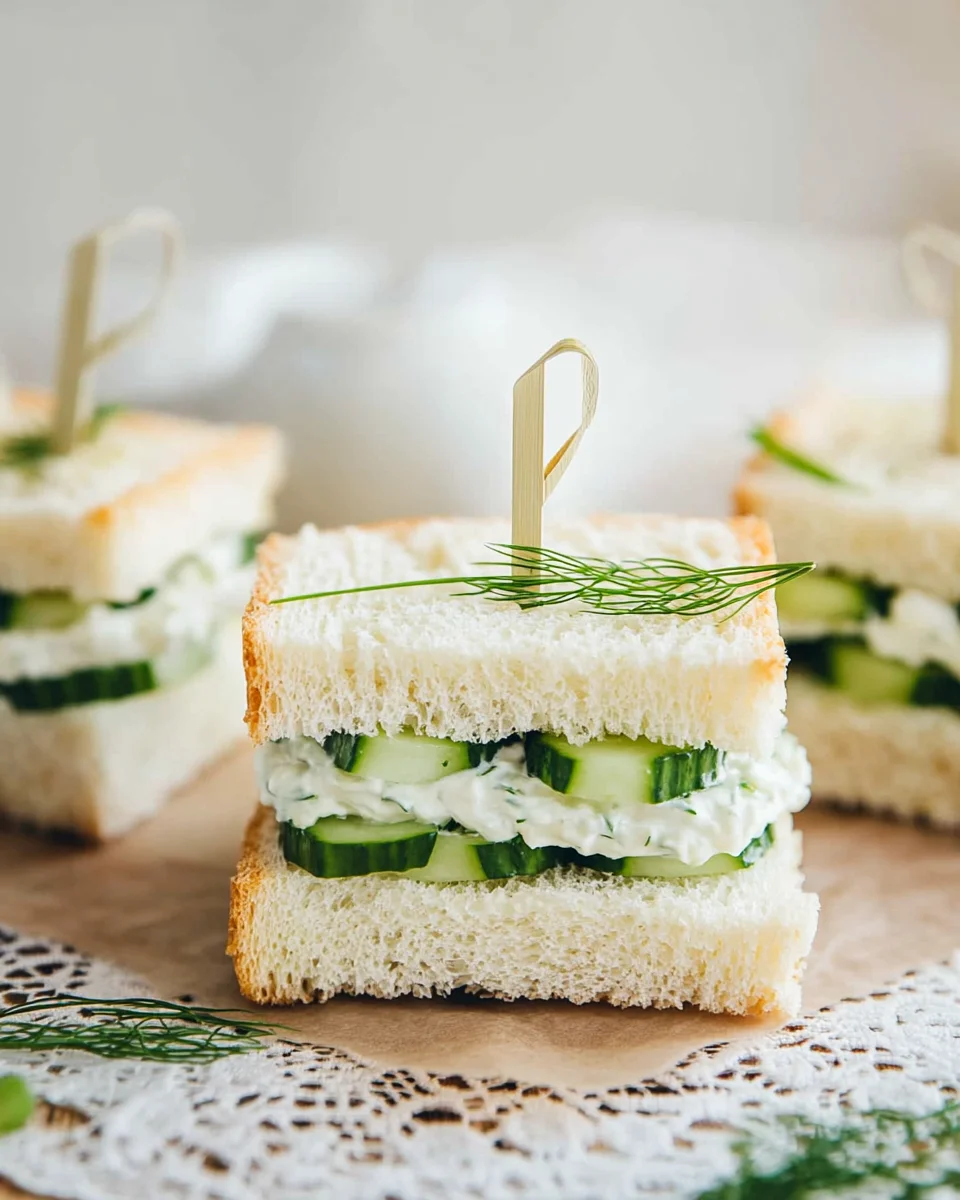 Cucumber Sandwiches