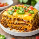 Easy Layered Taco Bake