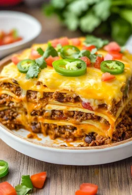 Easy Layered Taco Bake