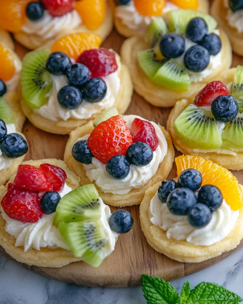 Fruit Pizza Cookies