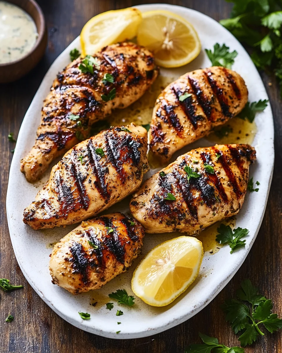 Grilled Lemon Chicken
