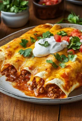 Ground Beef Enchiladas