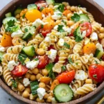 Healthy Greek Pasta Salad