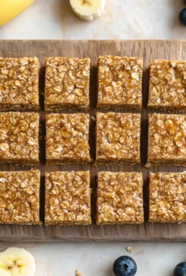 Healthy Oatmeal Breakfast Bars