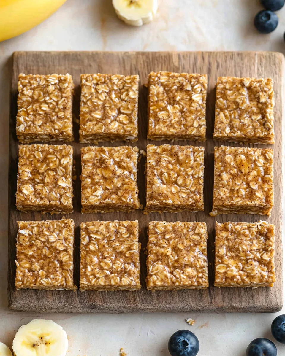 Healthy Oatmeal Breakfast Bars