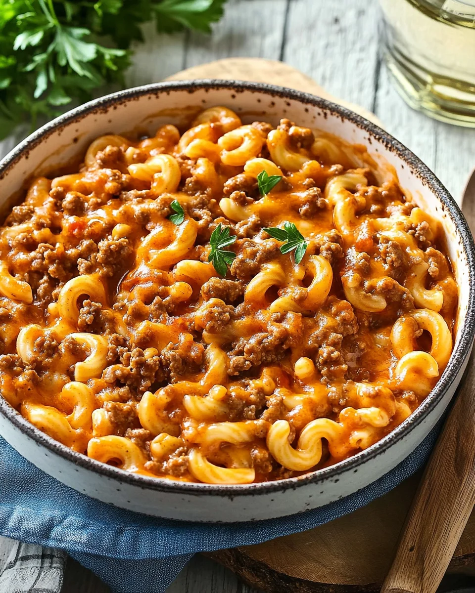 Homemade Hamburger Helper