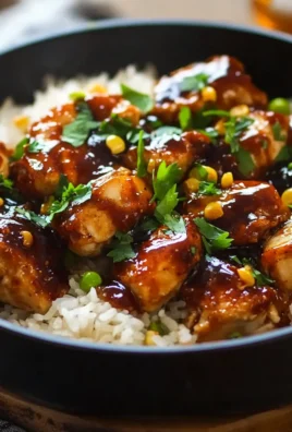 Honey BBQ Chicken Rice