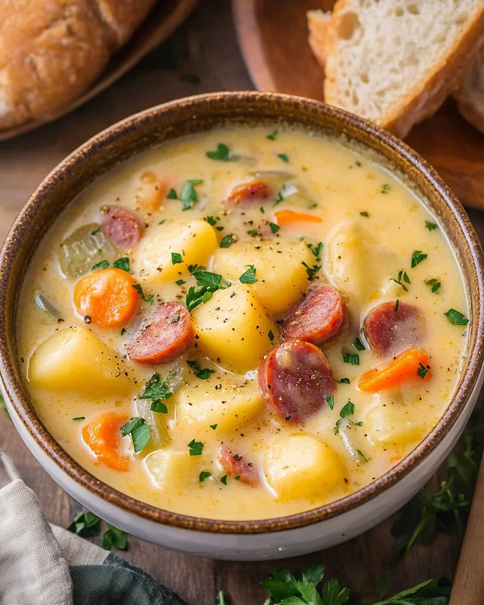 Kielbasa Potato Soup