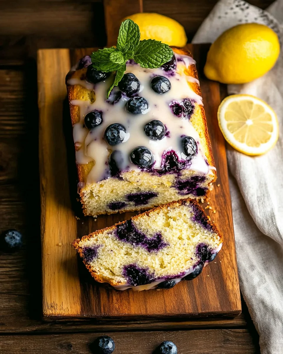 Lemon Blueberry Bread