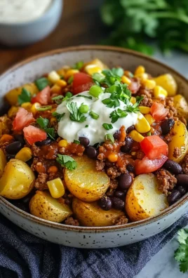 Loaded Potato Taco Bowl