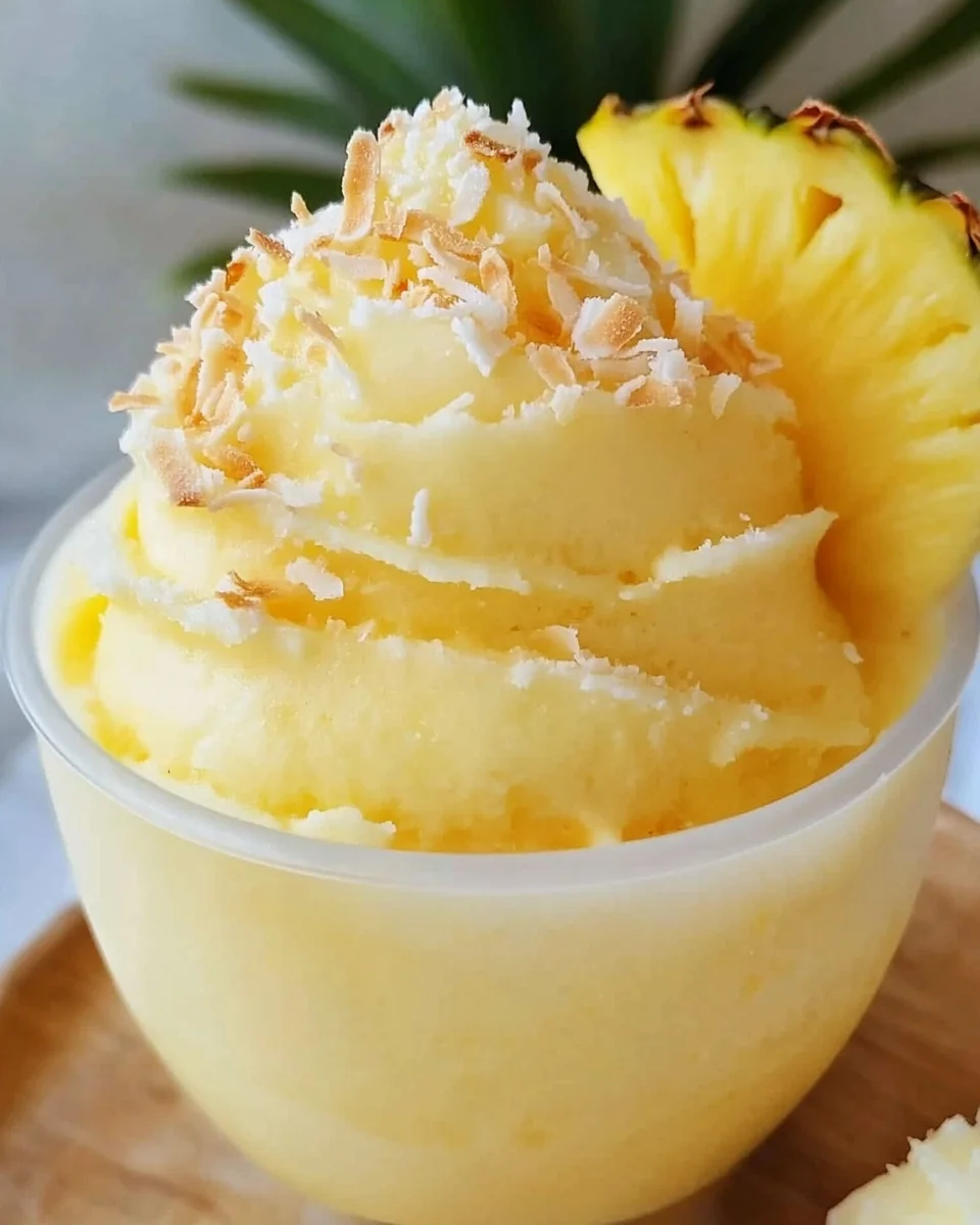 Ninja Creami Dole Whip (Just 3 ingredients)