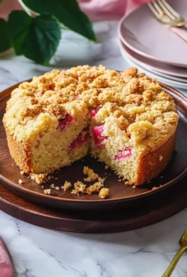 Oma's Rhubarb Cake