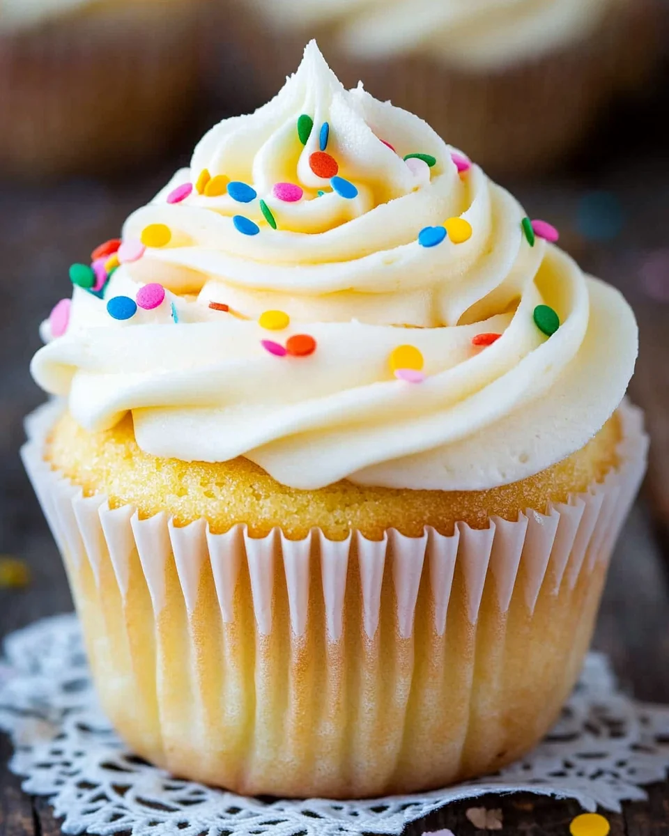 Perfect Vanilla Cupcake Recipe