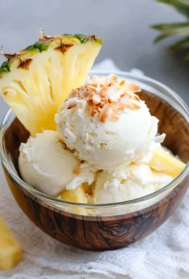 Piña Colada Ice Cream (dairy free)