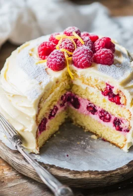 Raspberry Lemon Cake