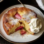 Rhubarb Cake with Cake Mix Made Easy