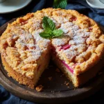 Rhubarb Coffee Cake Recipe