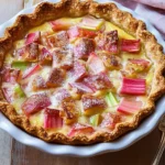 Rhubarb Custard Pie