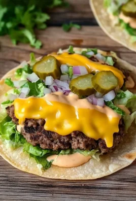 Smash Burger Tacos
