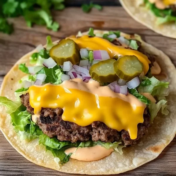 Smash Burger Tacos