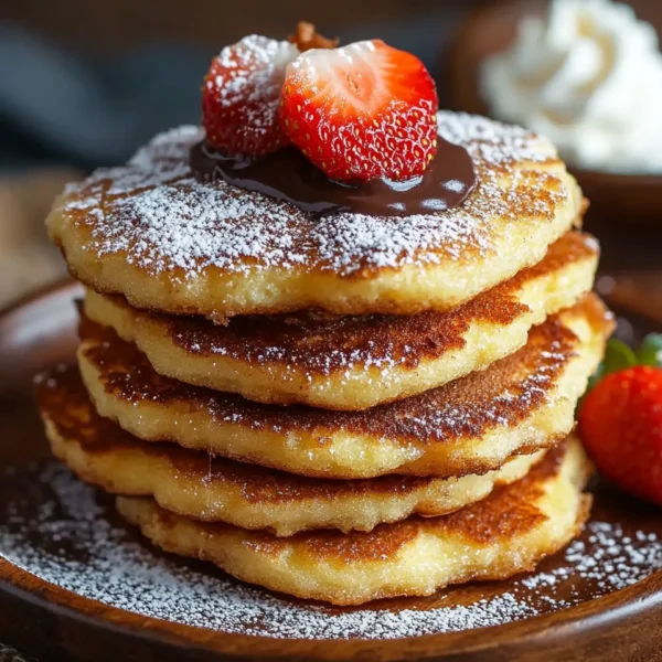 Spanish Churro-Inspired Pancakes