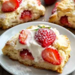Strawberries and Cream Scones