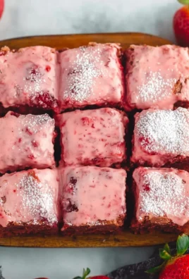 Strawberry Brownies