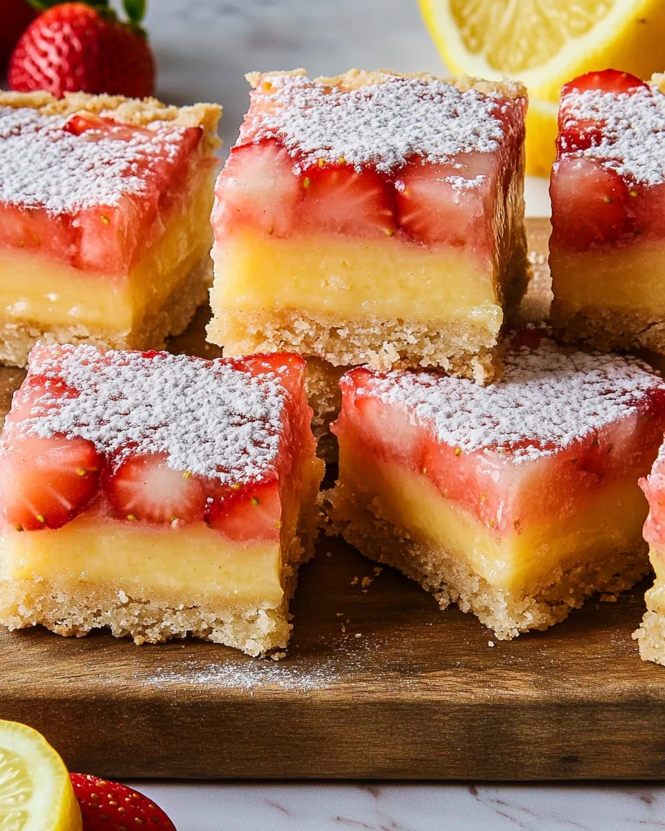 Strawberry Lemonade Bar
