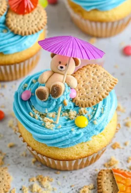 Summer Beach Party Cupcakes